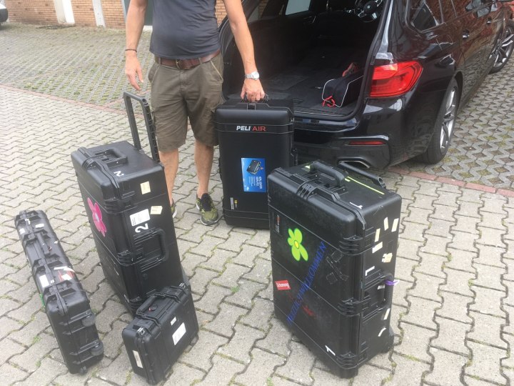 Fotograf und Kameramann will leichtere Koffer - Peli Air Case 1615