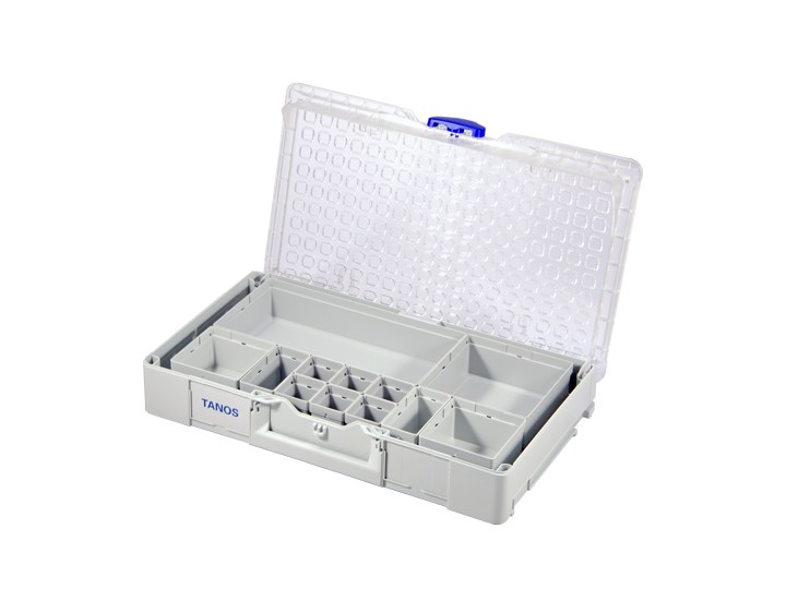 Systainer3 Organizer L89 mit 12 Einsatz-Boxen lichtgrau