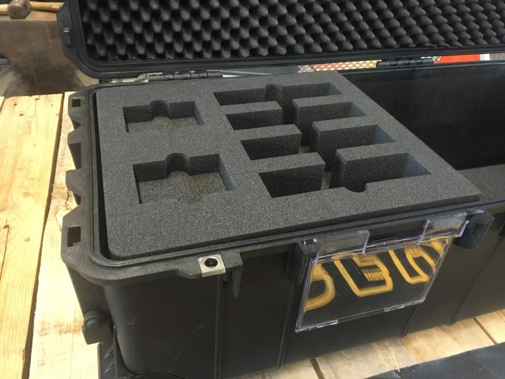 Bundesbehörde braucht Drohnenkoffer - Peli Case 1740 mit Hart-Schaumstoffeinlage