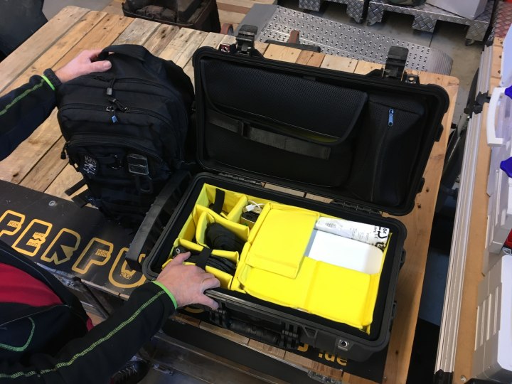 Industriekletterer aus dem Hunsrück sucht Beamerkoffer - Peli Case 1510 Mobility SC