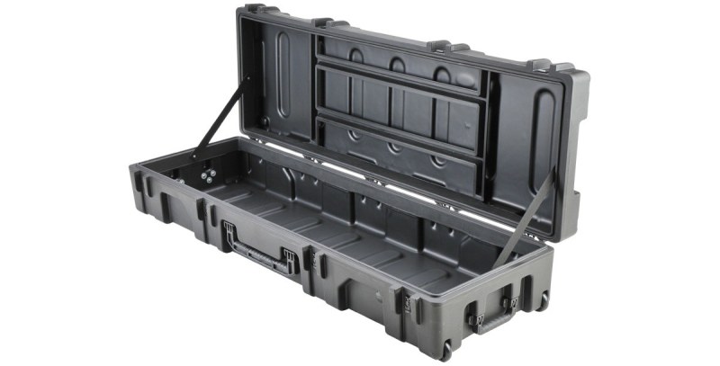 SKB R Series 6218-10 Transport case empty black with trolley and rollers
