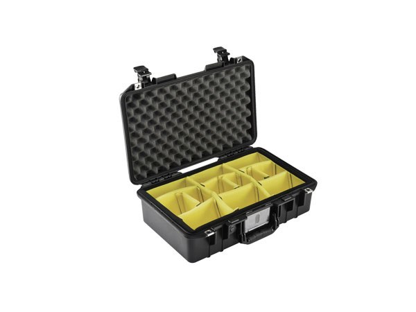 Peli Air Case 1485 nero con divisori imbottiti