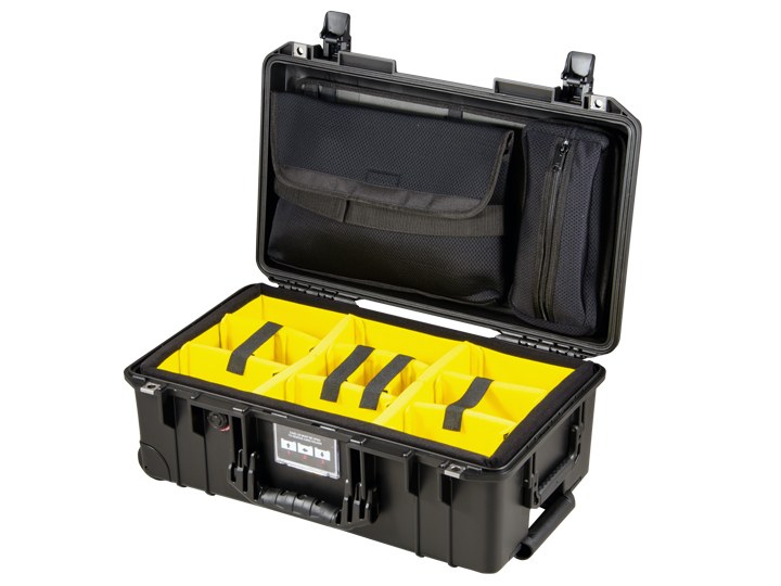 Peli Air Case 1535 with divider set and laptop sleeve