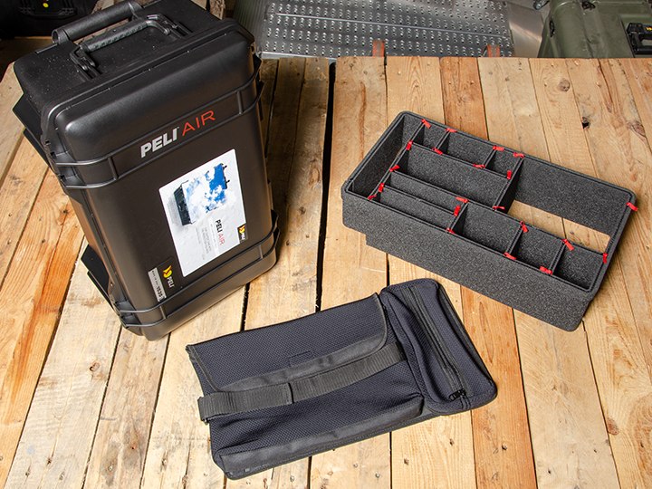 Peli Air Case 1535 Trekpak und Deckel-Laptoptasche