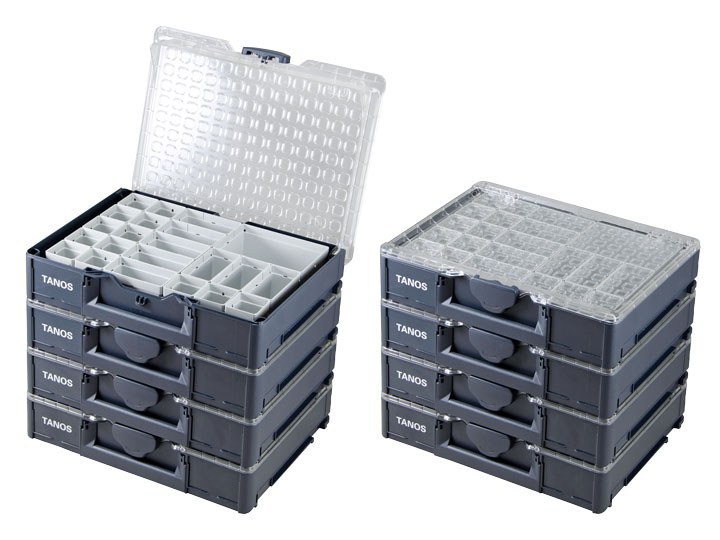 8 x Systainer3 Organizer M89 mit 22 Einsatz-Boxen