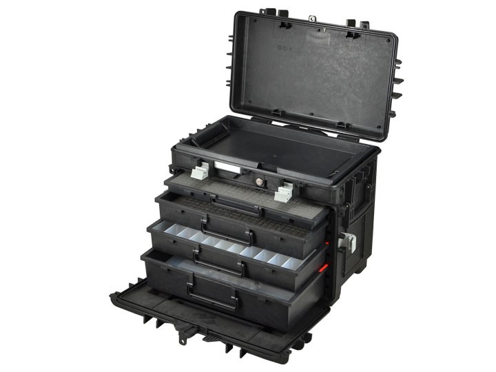 GT Drawer Tool-CaseALL.IN.ONE AI1.KT01 with 4 drawers and inserts