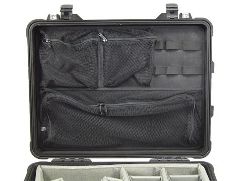 Photo lid organizer for Peli 1560