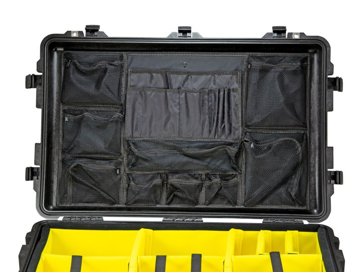 Photo lid organizer for Peli 1650