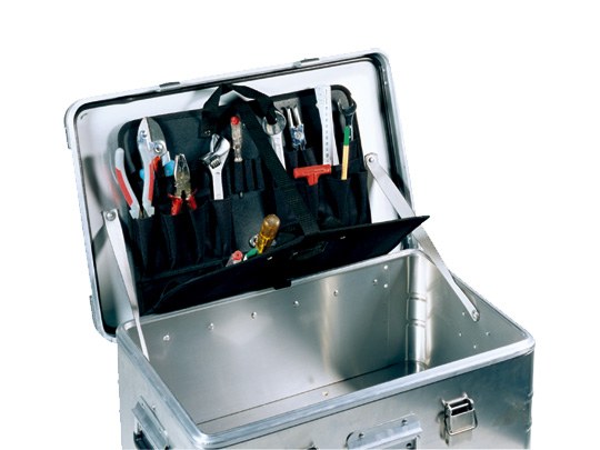Tasca porta oggetti per contenitori in alluminio, Separatore & Coperchio  organizer, Accessori, Zarges