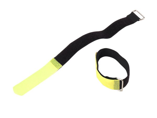 10 x Cable ties velcro 300x20mm neon colour