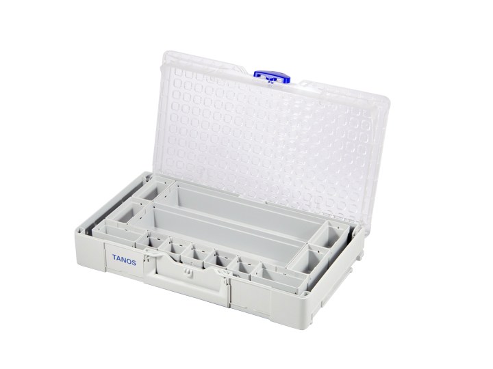 Systainer3 Organizer L89 mit 13 Einsatz-Boxen lichtgrau