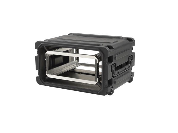 SKB Roto Shockmount Rack 19&quot; 4U 20&quot; profundidad de instalación con carro