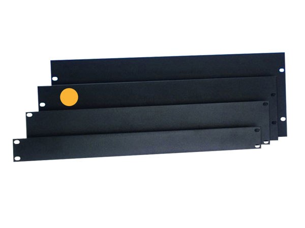 Tapa ciega para rack 19&quot; 3U aluminio con perfil en U