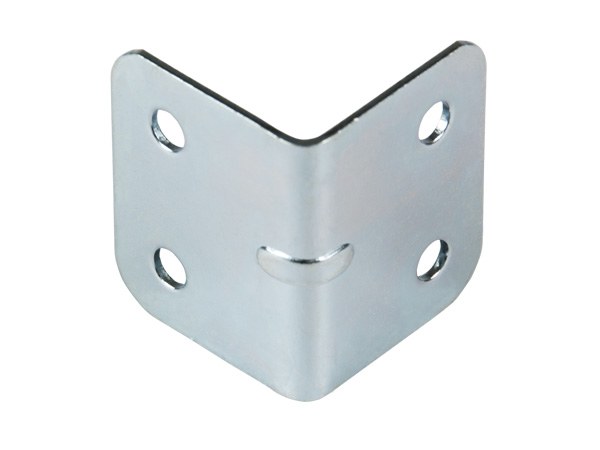 L-corner small zinc-plated 1,0 mm