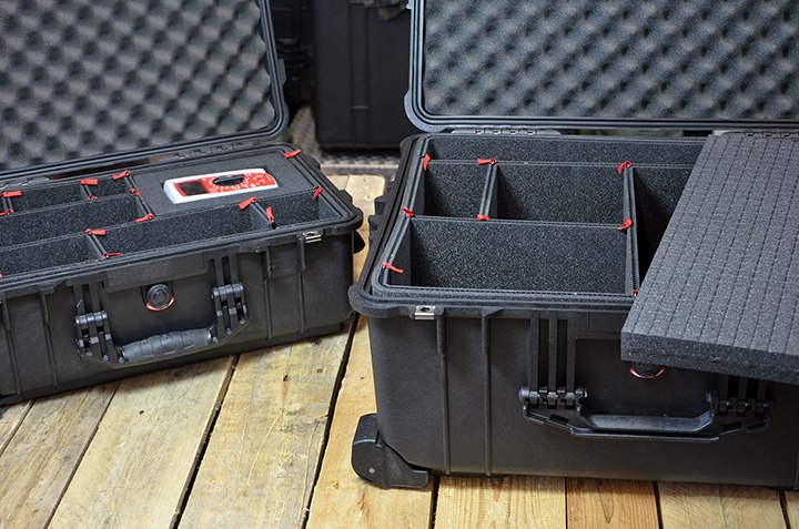 Peli Case Hybrid - wie mache ich meinen Peli-Trekpak zum Hybrid-Modell?