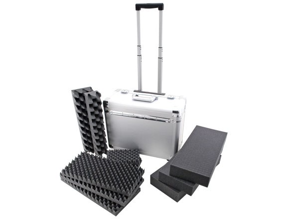 Valise de pilote avec trolley Bowl III-P-F avec mousse