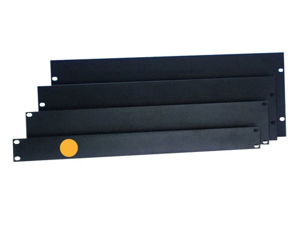 Rack panel 19&quot; 1U aluminium flat