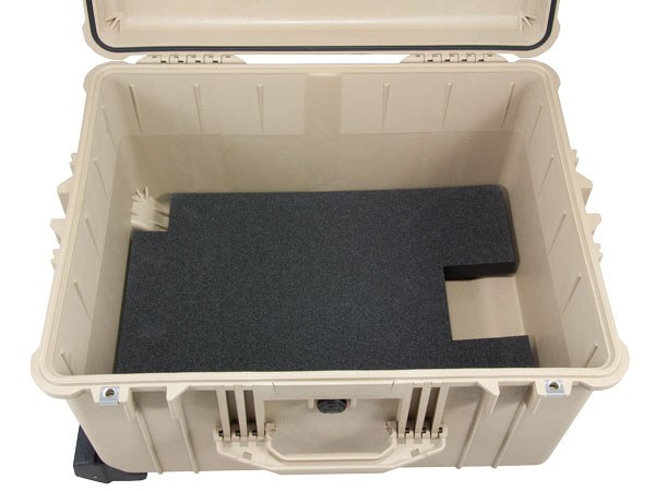 Hard foam bottom cushion for Peli Case 1600, 1610 &amp; 1620