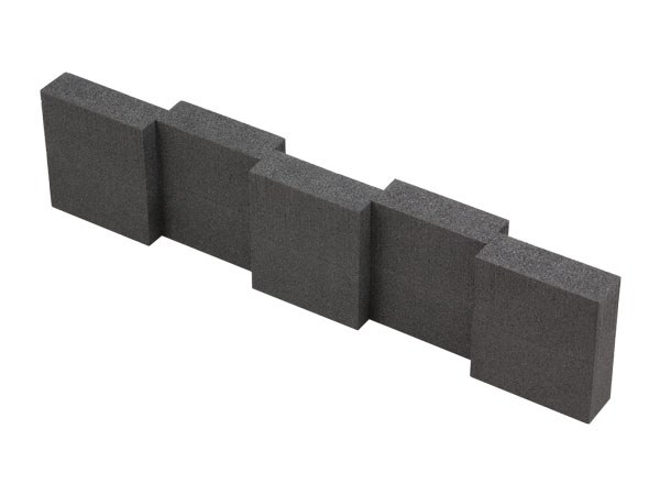 Bloc mousse dure intercalaire 430 x 45 mm