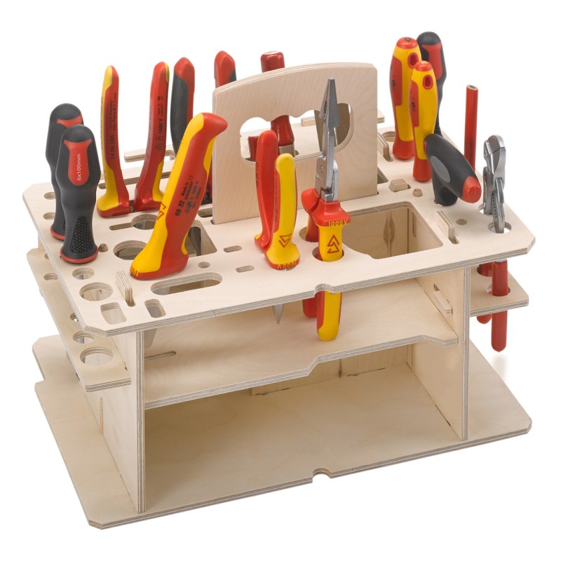 Porte-outils en bois pour Systainer3 M337 M437