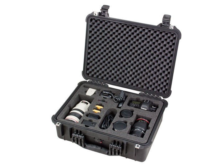 Peli Case 1520 Formschnitt für Fotoequipment