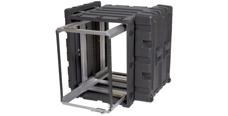 SKB Shock Rack desmontable 19&quot; 14U 24&quot; profundidad de instalación