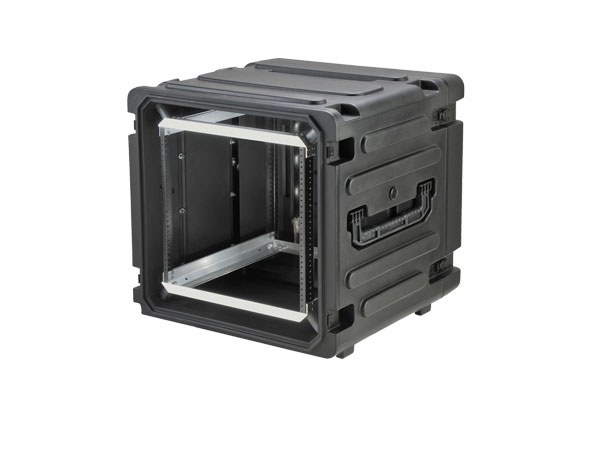 SKB Roto Shockmount Rack 19&quot; 12HE 20&quot; installation depth with trolley