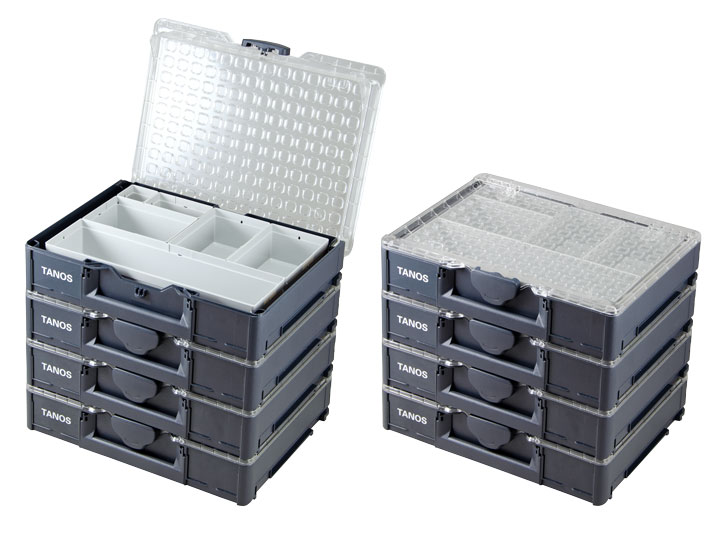 4 x Systainer3 Organizer M89 mit 22 Einsatz-Boxen, Systainer3 Organizer, Systainer3, Systainer