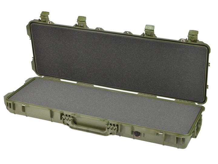 Peli Case 1720 con schiuma oliva