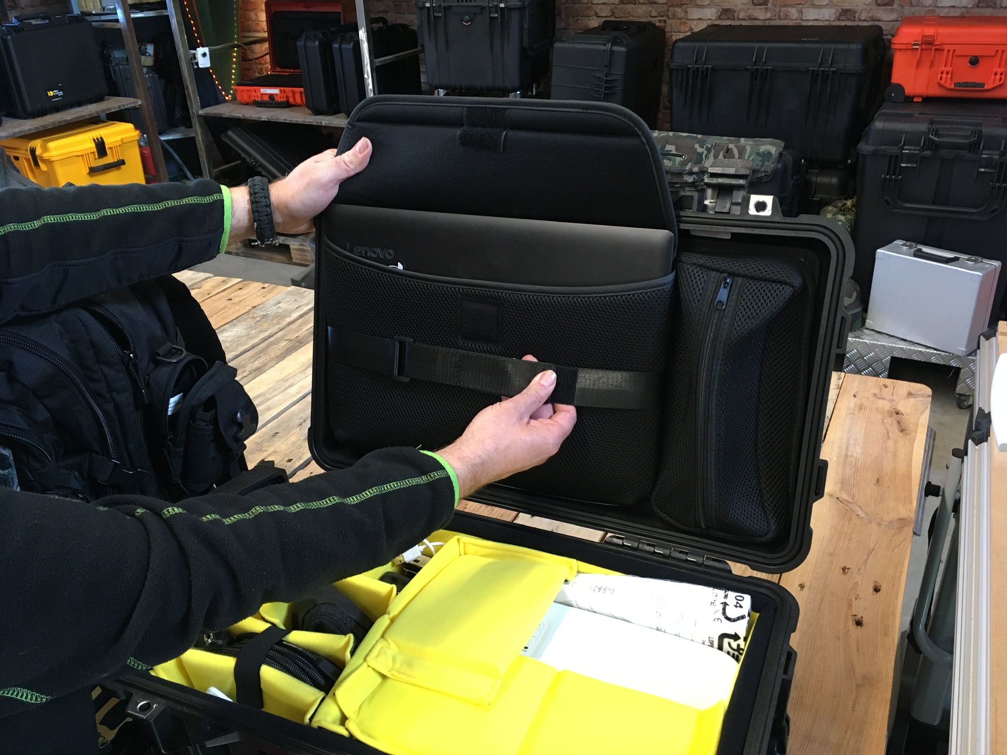 Peli Case 1510 Mobility umgebaut als SC